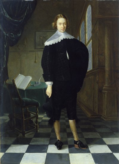 Porträt eines jungen Mannes von Gerrit van Donck